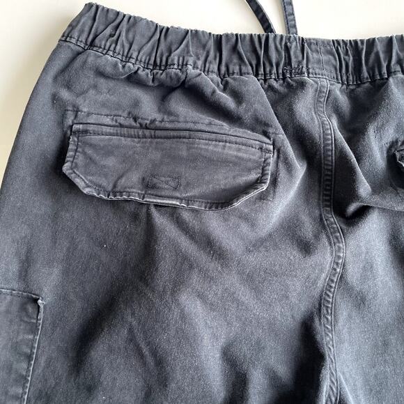 Abercrombie & Fitch  Men's Black Jogger Size M Disressed - Picture 11 of 16